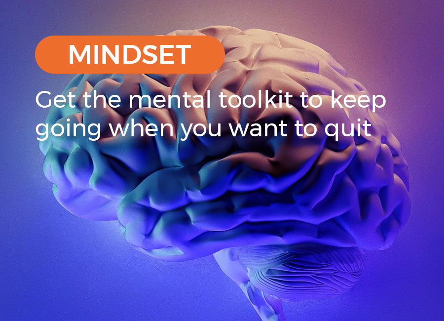 Running Hax - Mindset - Get the mental toolkit to keep going when you want to quit
